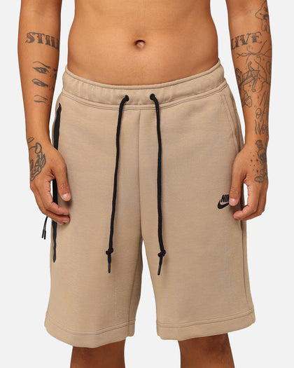 Nike Tech Fleece Shorts Khaki/Black