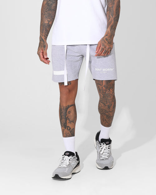 Saint Morta Alpha Street Shorts Grey Marle