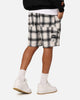 Carre Daily Shorts Grey Plaid