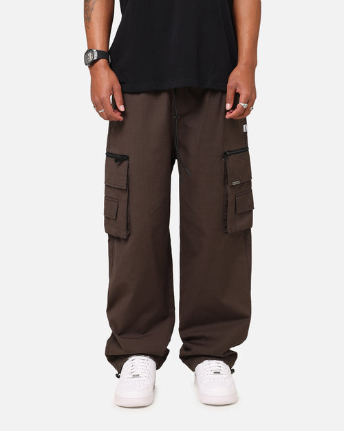 Carre Tactic Cargo Joggers Brown