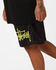 Stussy Graffiti Mesh Shorts Black