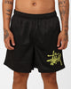 Stussy Graffiti Mesh Shorts Black