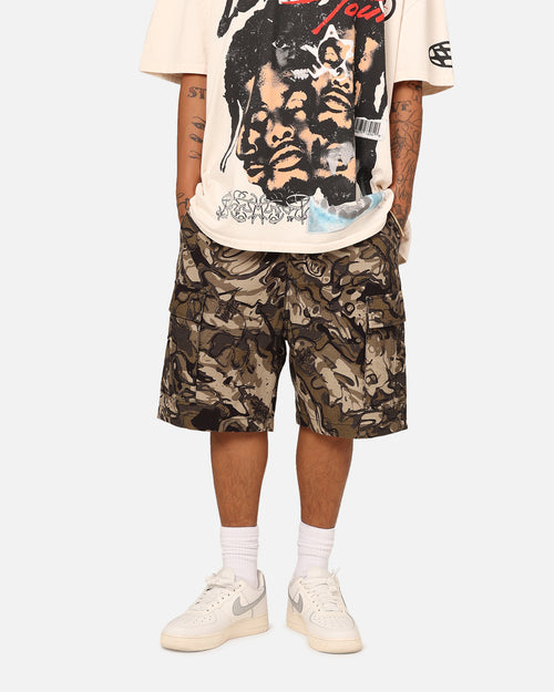 Stussy Surplus Cargo Shorts Camo Print