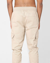 Saint Morta Tapered Cargo Pants Stone