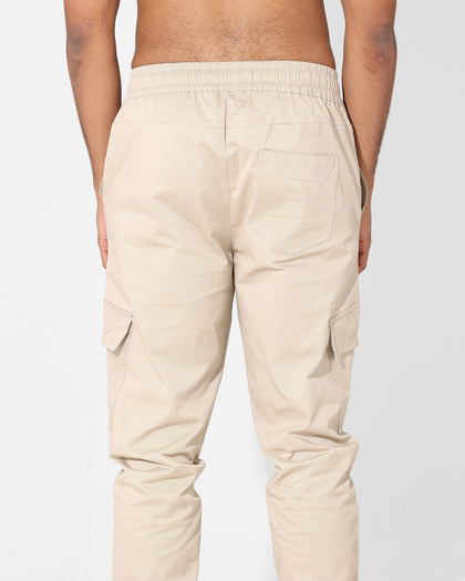 Saint Morta Tapered Cargo Pants Stone