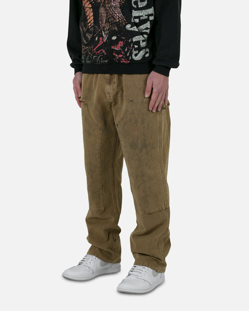 MNML Vintage Double Knee Pants Khaki