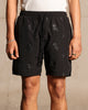 Saint Morta Skull And Bones Beach Shorts Black