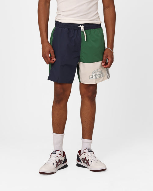 Lacoste Neo Heritage Le Club Swim Shorts Navy/Green