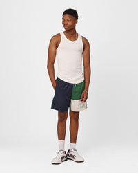 Lacoste Neo Heritage Le Club Swim Shorts Navy/Green