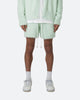 MNML Fuzzy Sweat Shorts Mint