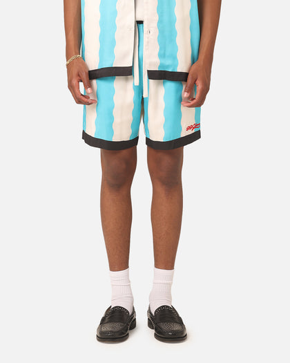 99 Cabana Bowling Shorts Light Blue/Off White
