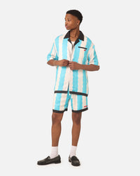 99 Cabana Bowling Shorts Light Blue/Off White