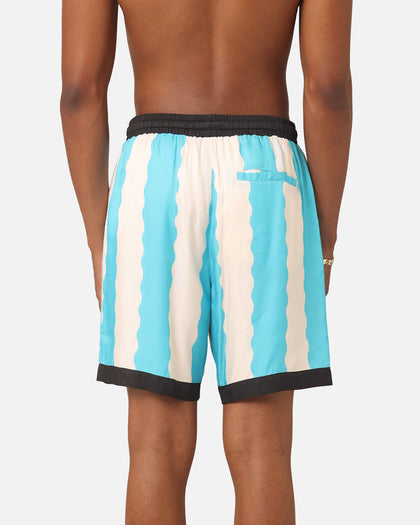 99 Cabana Bowling Shorts Light Blue/Off White