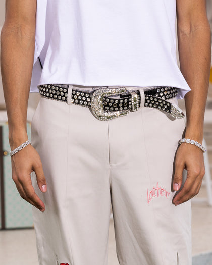 Loiter Western Trouser Off White