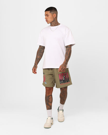 National Collegiate Athletic Association California Volleyball Team Shorts Army Green