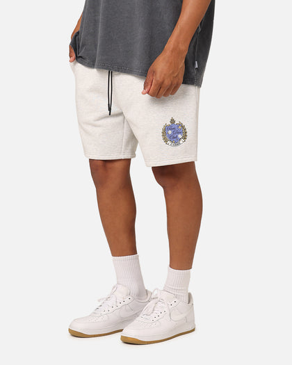 Carre Dice Club Sweat Shorts Silver Marle