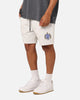Carre Dice Club Sweat Shorts Silver Marle