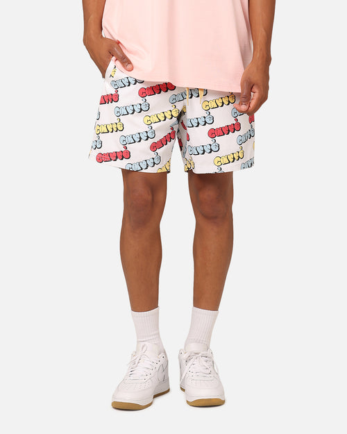 Carre Experience Slide Shorts White