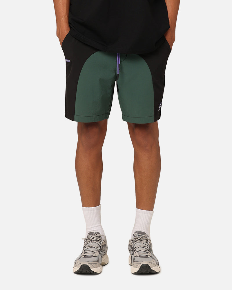 Carre Two Tone Shorts Black/Green