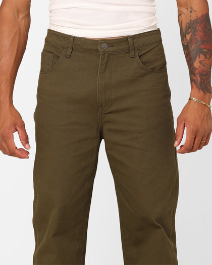 XXIII Dani Baggy Jeans Olive