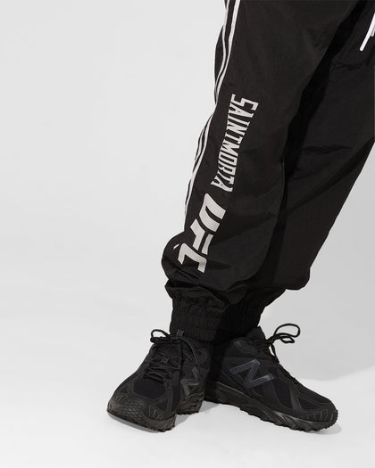 Saint Morta X UFC Championship Nylon Joggers Black