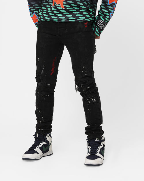 Ksubi X A$AP TyY Chitch Boneyard Jeans Black