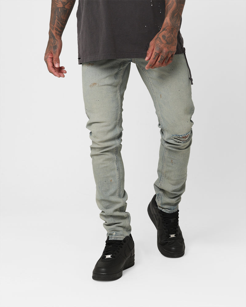 Ksubi X A$AP TyY Oil Slicker Jeans Denim/Linen