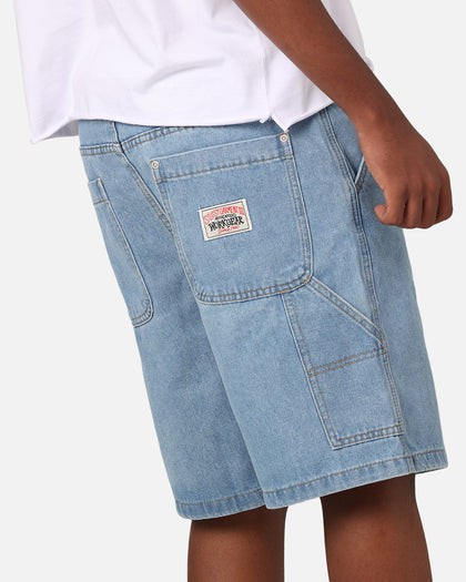 Stussy Carpenter Shorts Mid Blue