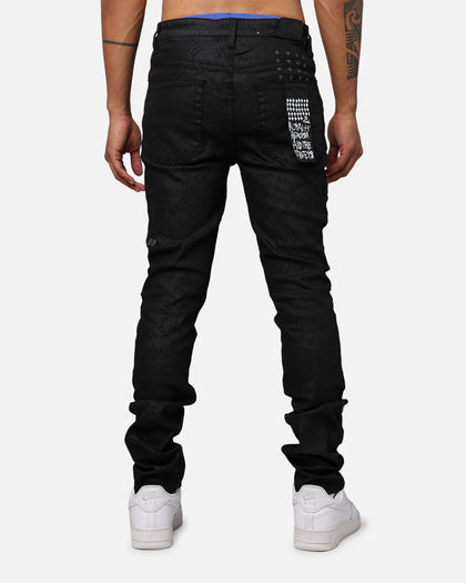 Ksubi Chitch Black Grease Jeans Black