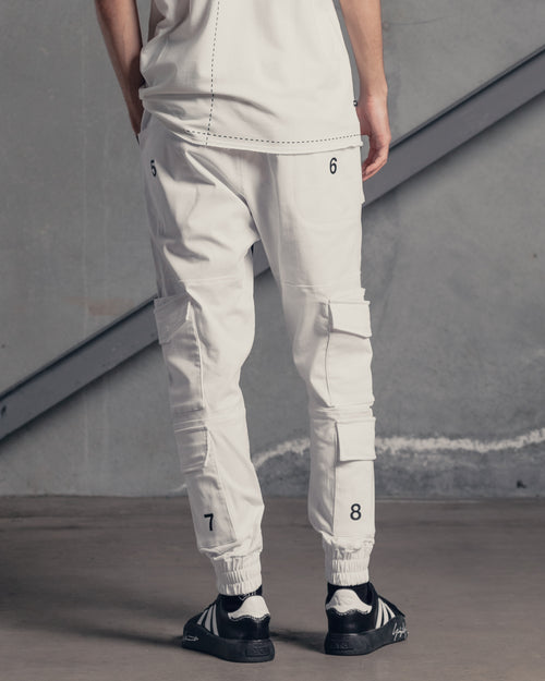The Anti Order Tactical Operations Joggers White
