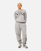 Nike Women's Sportswear Phoenix Fleece Oversized Logo Sweatpants Dark Grey Heather