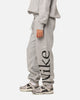 Nike Women's Sportswear Phoenix Fleece Oversized Logo Sweatpants Dark Grey Heather