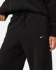 Nike Women's Sportswear Phoenix Plush High-Waisted Wide-Leg Cosy Fleece Pants Black/Sail