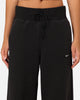 Nike Women's Sportswear Phoenix Plush High-Waisted Wide-Leg Cosy Fleece Pants Black/Sail
