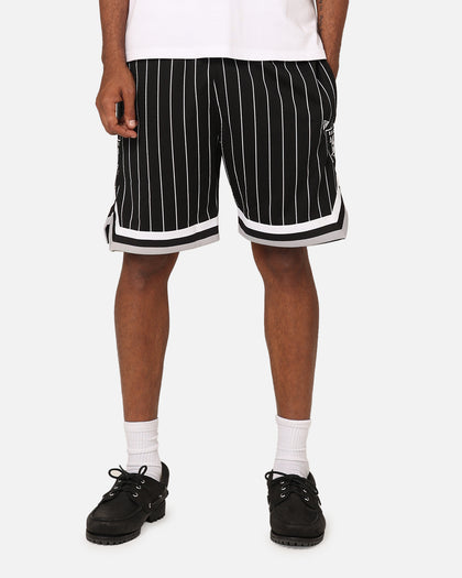 New Era Las Vegas Raiders Mesh Shorts Black Pinstripe