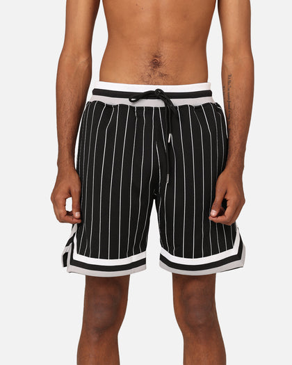 New Era Las Vegas Raiders Mesh Shorts Black Pinstripe