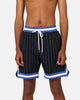 New Era Los Angeles Dodgers Mesh Shorts Black Pinstripe