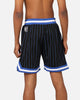 New Era Los Angeles Dodgers Mesh Shorts Black Pinstripe