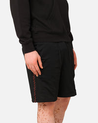 Jordan Flight MVP Mesh Shorts Black/Dune Red