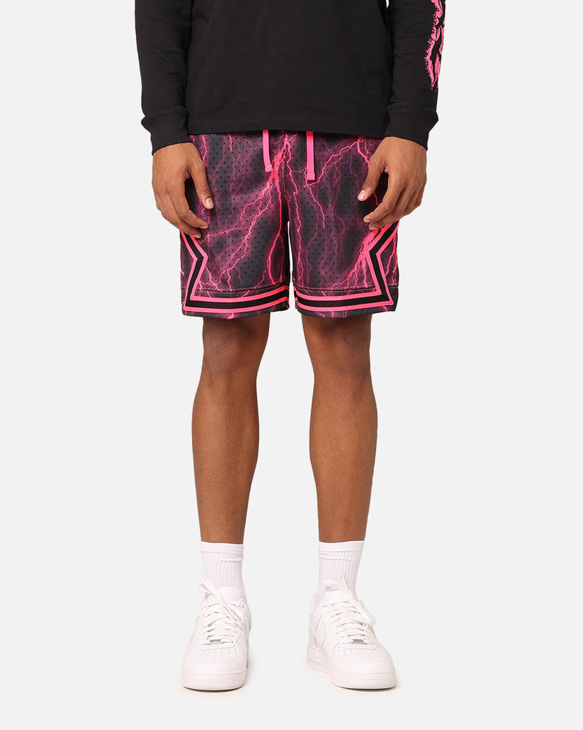 pink jordan basketball shorts