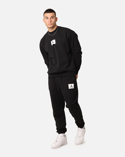 Jordan Essentials Statement Flight Fleece Sweatpants Black/Sail