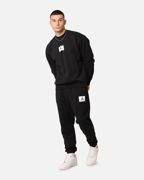 Jordan Essentials Statement Flight Fleece Sweatpants Black/Sail