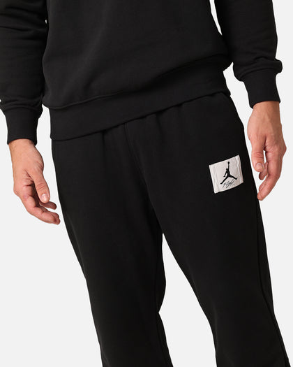 Jordan Essentials Statement Flight Fleece Sweatpants Black/Sail