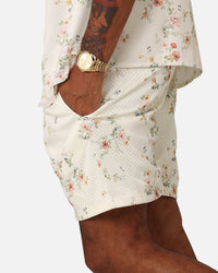 XXIII Anthony Mesh Shorts Cream/Red/White