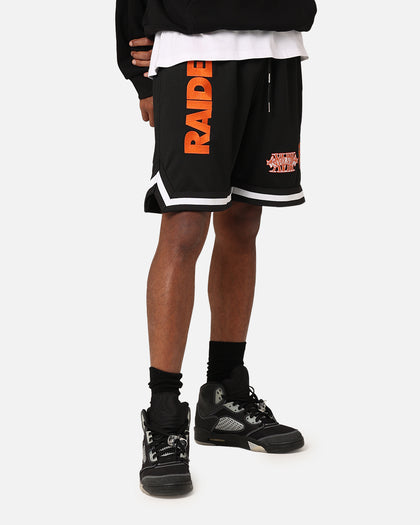 New Era Las Vegas Raiders 'Scary Nights' Mesh Shorts Black/Orange