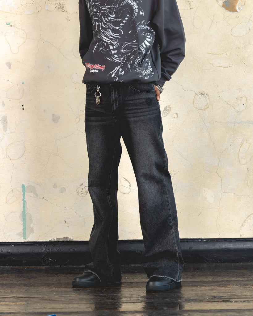 404 205 Bootcut Jeans Black | Culture Kings