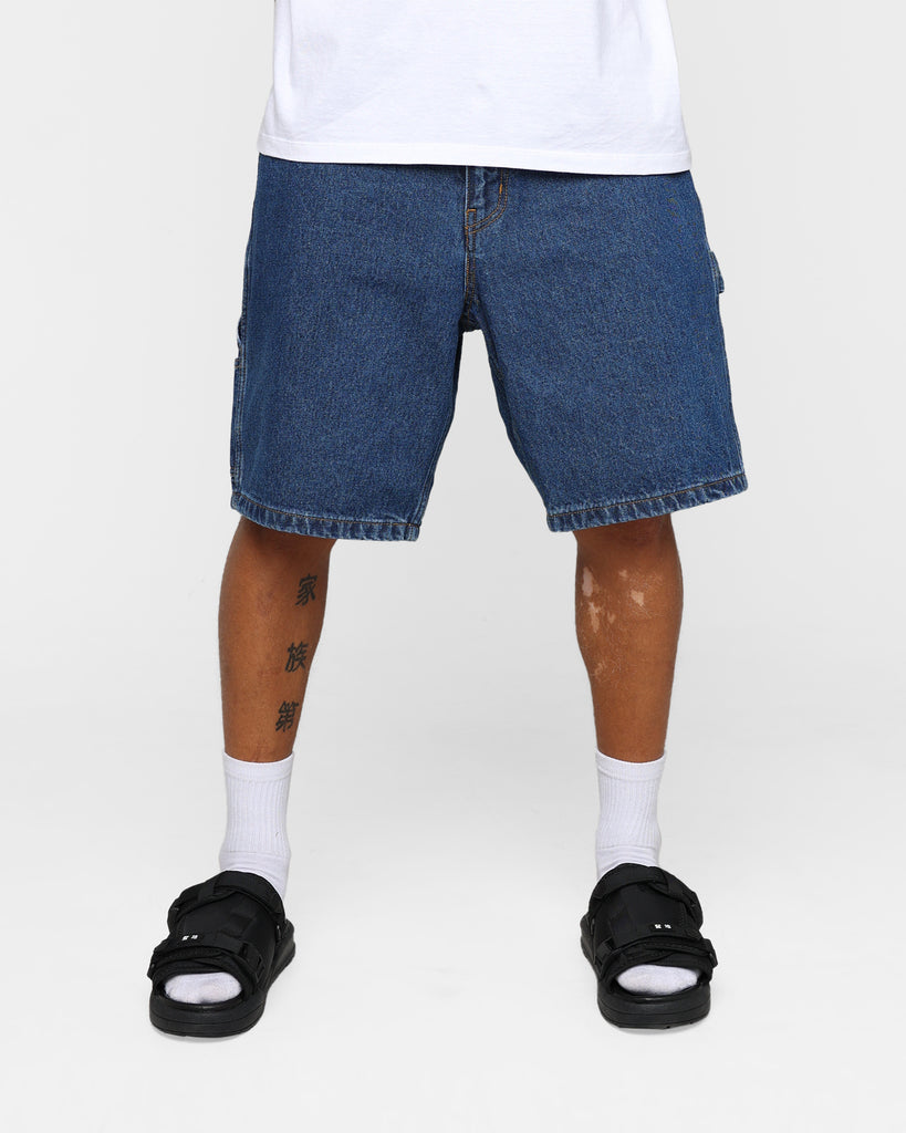 WIDE FIT DUCK PAINTER SHORTS / BLK main image 0