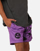 Goat Crew X Naruto Curse Mark Mesh Shorts Purple/Black