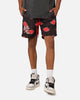 Goat Crew X Naruto Akatsuki Shorts Black/Red