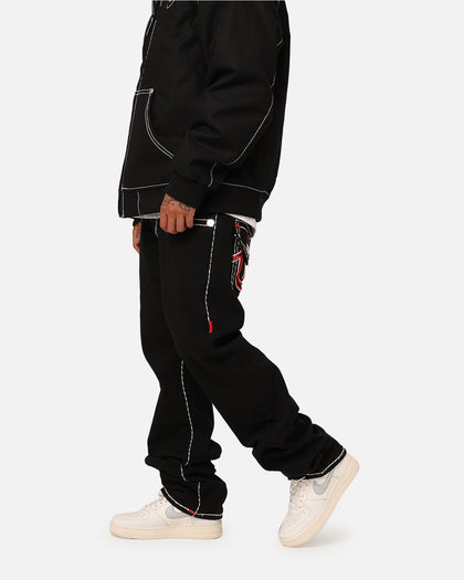 True Religion Ricky With Flap Double Super T Jeans Rinsed Black